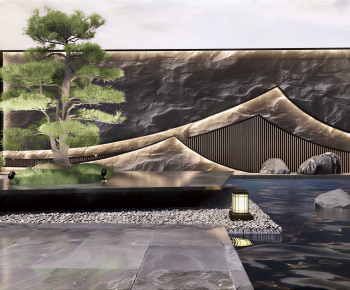 New Chinese Style Courtyard/landscape-ID:178215987