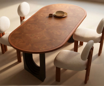 Modern Dining Table And Chairs-ID:510791064