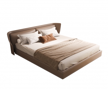 Modern Double Bed-ID:210341937