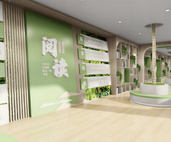Modern Bookstore Book Bar-ID:838934904