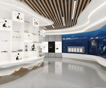 Modern Exhibition Hall-ID:227823971