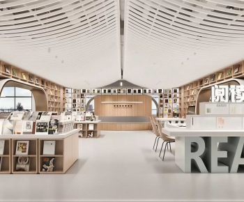 Modern Bookstore Book Bar-ID:337507018