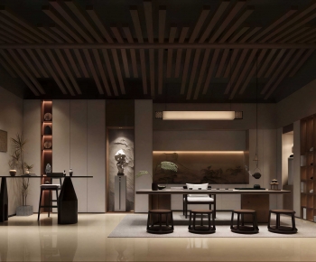 New Chinese Style Tea House-ID:853039036