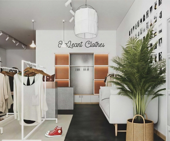 Modern Clothing Store-ID:725449099