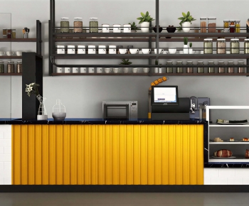 Modern Counter Bar-ID:345799921