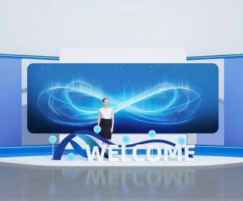 Modern Exhibition Hall-ID:845997105