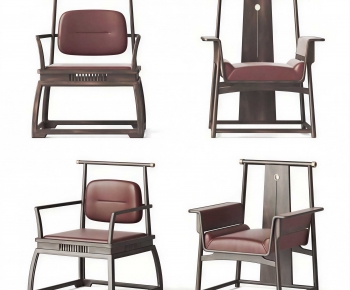 New Chinese Style Lounge Chair-ID:381290911