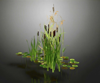 Modern Flowers And Grass-ID:936984067