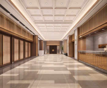 Modern Office Reception Desk-ID:219053033