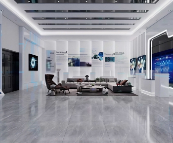 Modern Exhibition Hall-ID:938894036