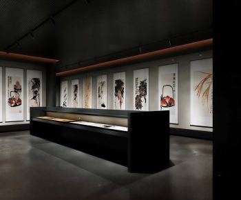 New Chinese Style Exhibition Hall-ID:819153073