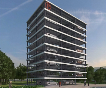 Modern Building Appearance-ID:442966943