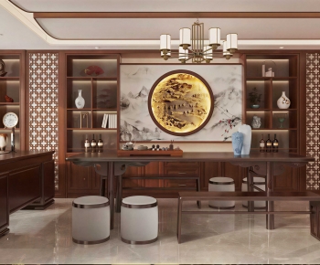 New Chinese Style Tea House-ID:799577003