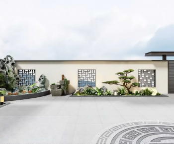 New Chinese Style Courtyard/landscape-ID:187676916