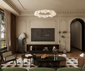 Modern A Living Room-ID:473126899