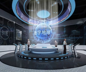Modern Exhibition Hall-ID:775441885