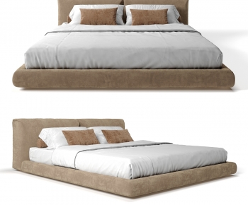 Modern Double Bed-ID:641715055