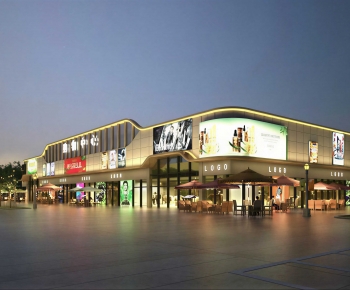 Modern Commercial Street-ID:724450115