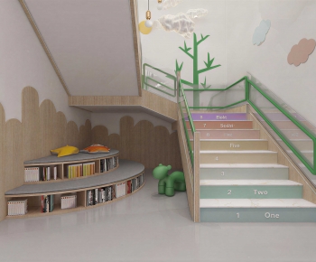 Modern Children's Kindergarten-ID:341274984