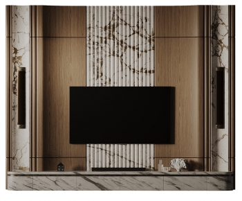 Modern TV Wall-ID:789738899