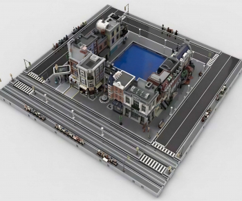 Modern Architectural Bird's-eye View Planning-ID:637530094