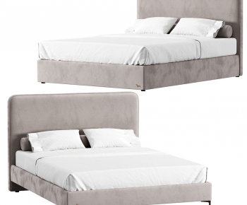 Modern Double Bed-ID:276058919