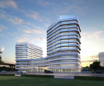Modern Appearance Of Commercial Building-ID:348488099