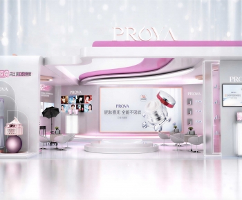 Modern Exhibition Hall-ID:595849049