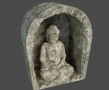 Chinese Style Buddhist Niche-ID:370532045