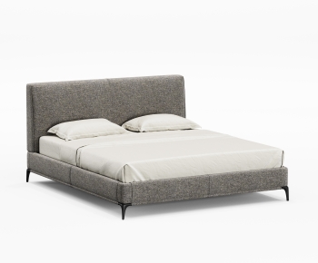 Modern Double Bed-ID:754627942