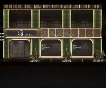 Modern Facade Element-ID:201904066