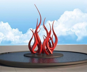 Modern Sculpture Sketch-ID:427642111