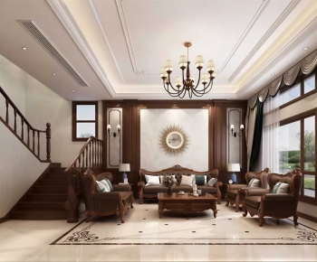 European Style A Living Room-ID:706187967