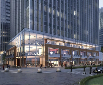 Modern Commercial Street-ID:490499027
