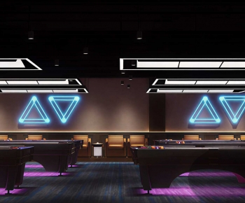 Modern Billiard Room-ID:796459911