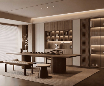 New Chinese Style Tea House-ID:445336107