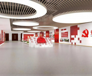 Modern Exhibition Hall-ID:829639499