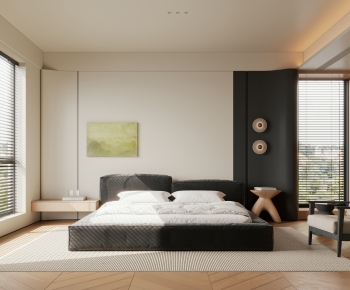 Modern Wabi-sabi Style Bedroom-ID:289691933
