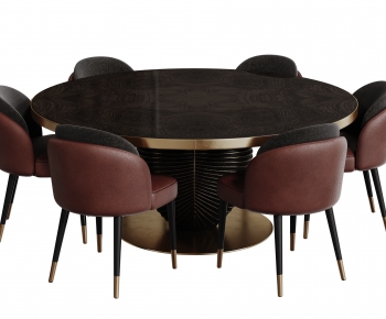 Modern Dining Table And Chairs-ID:264516121