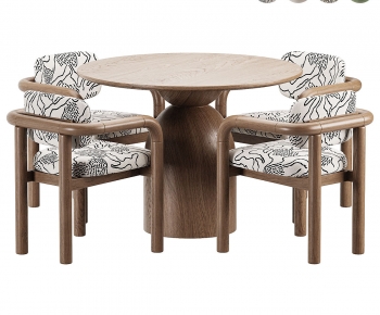Modern Dining Table And Chairs-ID:968978883