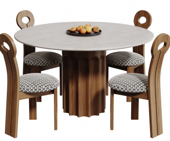 Modern Dining Table And Chairs-ID:827258117