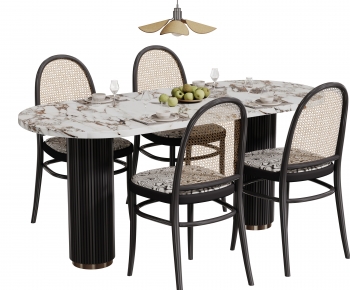 Modern Dining Table And Chairs-ID:221677063