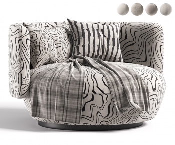 Modern Single Sofa-ID:329359059