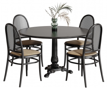 Modern Dining Table And Chairs-ID:156622896