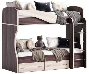 Modern Double Bed-ID:442773101