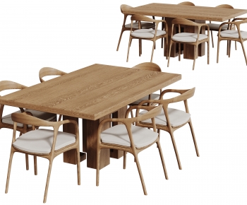 Modern Dining Table And Chairs-ID:840300088