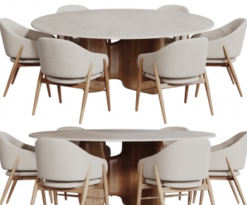Modern Dining Table And Chairs-ID:928452011