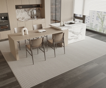 Modern Dining Table And Chairs-ID:194747922