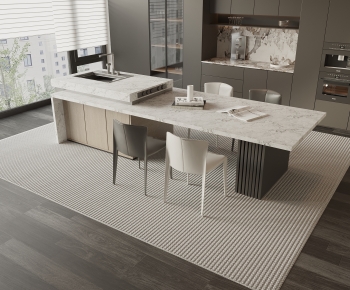 Modern Dining Table And Chairs-ID:483870556