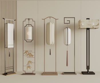 New Chinese Style Floor Lamp-ID:265396123
